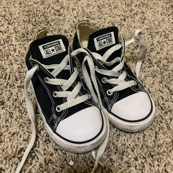 Converse Other - 🌟HP🌟 Boys Black Converse 10